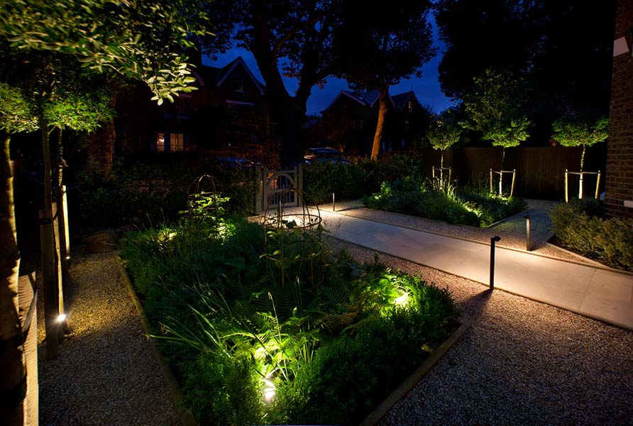 wimbledon garden lighting